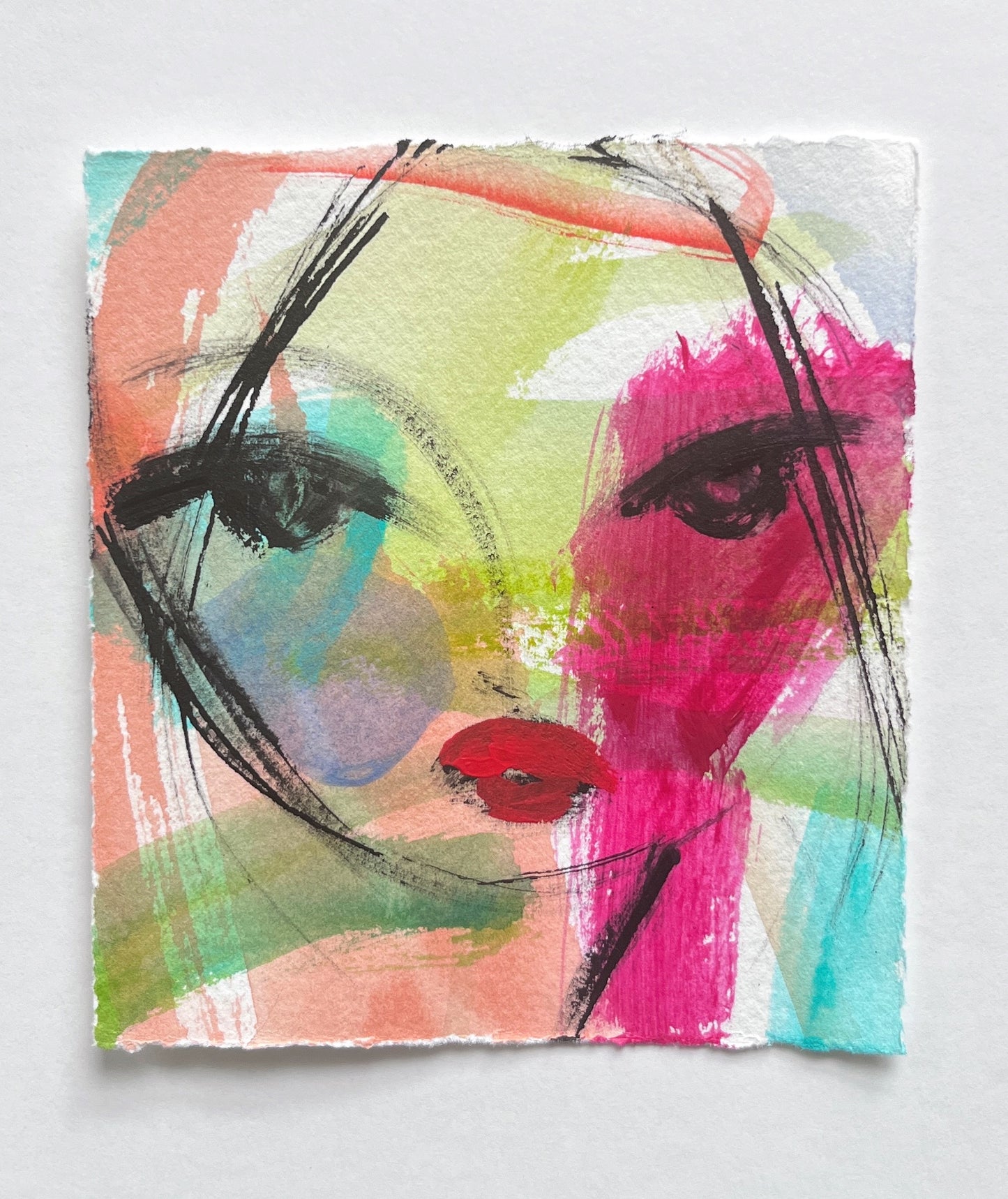 Colorful Petite Face III