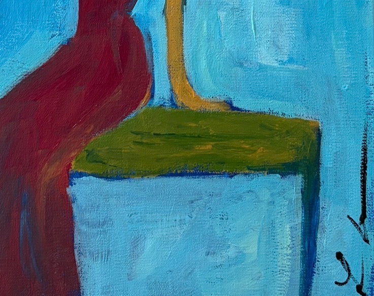 Seated Elegance (Study)