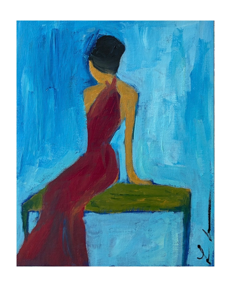 Seated Elegance (Study)