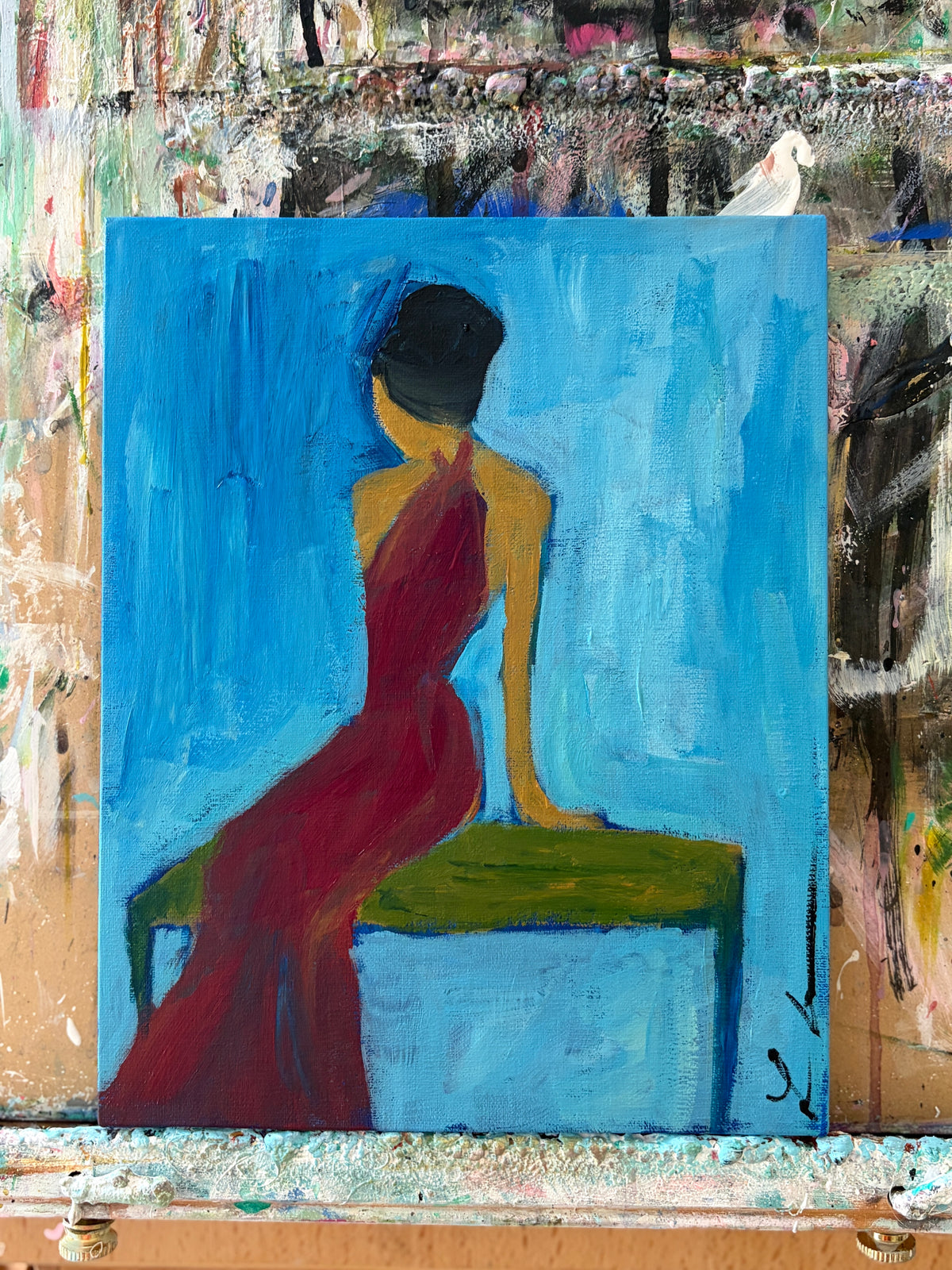 Seated Elegance (Study)